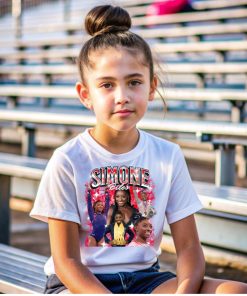 SIMONE BILES Bootleg Style Childrens T-Shirt American…