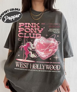 Pink Pony Club Comfort Colors Shirt, Pink…