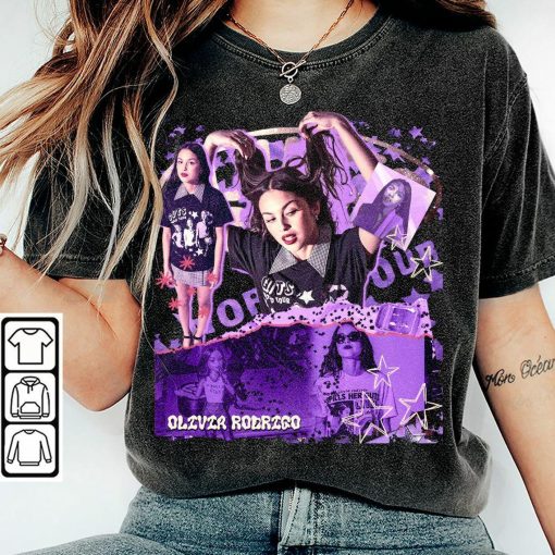 Blvckstyle Retro Olivia Guts World Tour 90s Shirt, Vintage 2024 Vampire Bootleg Graphic Unisex Shirt, Hoodie, Sweatshirt