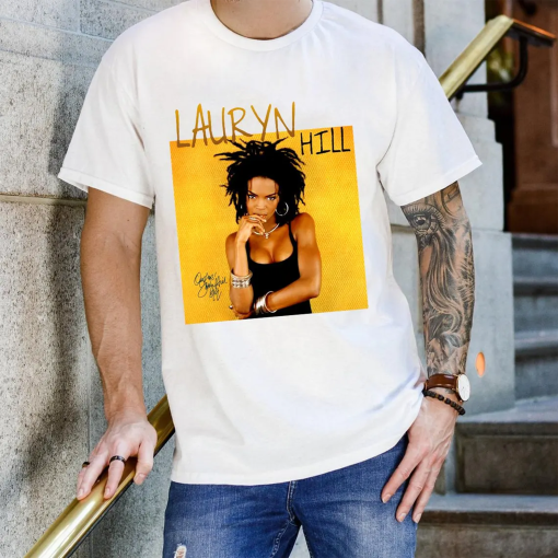 Vintage Lauryn Hill Rap Music T Shirt, Lauryn Hill Concert Tour 2024, Lauryn Hill Clothing For Fan