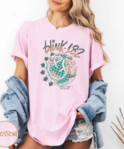 Blink 182 World Tour 2024 Shirt, Comfort…