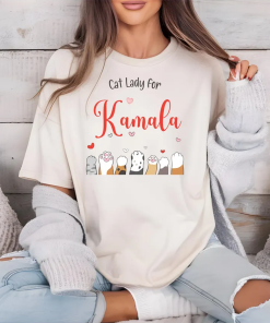 Cat Lady for Kamala Harris Walz 2024…