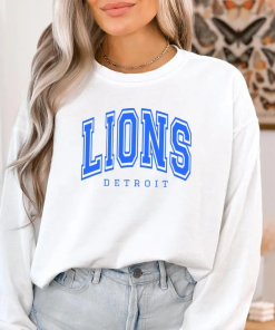 Lions sweatshirt, Detroit sweatshirt, football, oversized sweatshirt,…