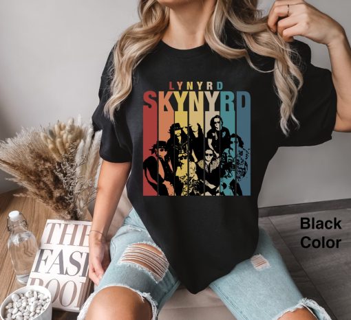 Lynyrd Skynyrd Retro Vintage Comfort Colors T-Shirt, Funny Lynyrd Skynyrd Shirt, Music Band Shirt, Gift Tee For You And Your Friends 2024