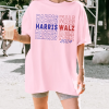 Harris Walz Sweatshirt, 2024 Election Comfort Colors® Shirt, Kamala Harris Tim Walz Campaign T-Shirt