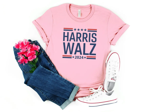 Harris Walz 2024 Shirt, Democratic Nominee Shirt, VP Shirt, Kamala Harris Supporter, IPrintasty, 2024 Election Shirt