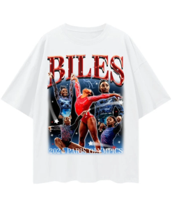 Simone Biles T-Shirt, 2024 Simon Biles Bootleg…