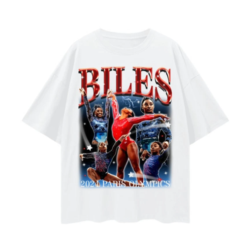 Simone Biles T-Shirt, 2024 Simon Biles Bootleg Tee, Jonathan Owens Simone Biles Tee, Gifts for Woman, Hoodie