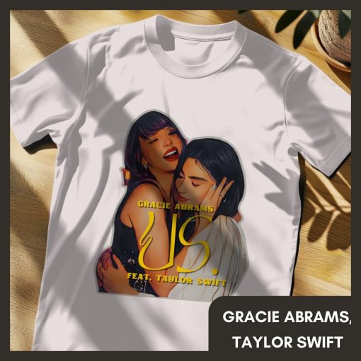 Us by Gracie Abrams feat Taylor Swift | The Secret of Us Album Inspired Design | Digital PNG Art Printed Merchandise | Music Lyrics T-Shirt