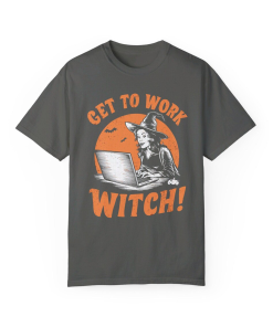 Comfort Colors® Halloween Witch t-shirt Spooky Witch…