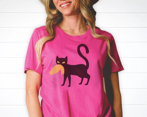 Cat Ladies for Kamala Harris, Anti-Trump Shirt, Funny Election 2024 Tee, Great Gift for a Democrat, Leftist, Progressive, Feminist, Activist