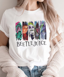 Beetlejuice Characters Shirt, Horror Movies Shirt, Serial…