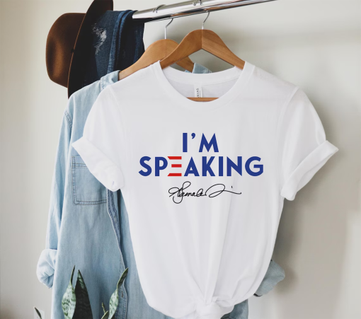 Signature I’m Speaking Kamala Harris Shirt, Official Style I am speaking shirt, Kamala Harris for President Shirt, Election 2024