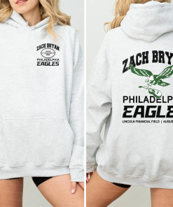 Zach Bryan Eagles Hoodie – Philadelphia Eagles…