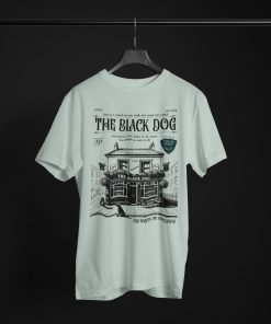 The black dog lyric organic cotton t-shirt…