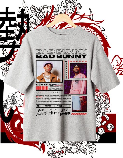 Bad Bunny T-shirt Design, Instant Download, Bad Bunny Album Cover, Bad Bunny Png, High Quality Png, Bad Bunny Fan Merch