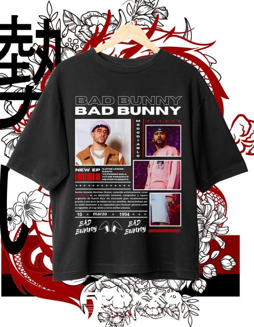 Bad Bunny T-shirt Design, Instant Download, Bad Bunny Album Cover, Bad Bunny Png, High Quality Png, Bad Bunny Fan Merch