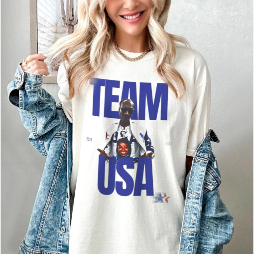 Snoop Dogg SIMONE Biles Team USA 2024 Paris T-Shirt, Gymnastic 2024, Hoodie