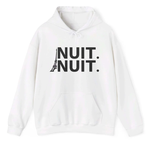 Nuit Nuit Hoodies – Steph Curry Nuit Nuit Hoodie – Steph Curry Night Night – USA Men’s Basketball Gold Medal – Paris Victory Celebration