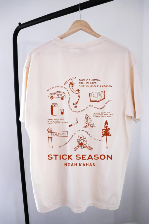 Noah Kahan Stick Season Shirt, Comfort Colors, We’ll All Be Here Forever Tour 2024, Noah Kahan Stick Season Tee, Dial Drunk, Noah Kahan Tee