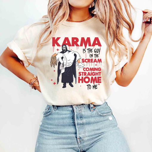 karma is the guy shirt, karma shirt, Taylor sweatshirt, swift sweatshirt, halloween Taylor shirt, swift Halloween, ts sweatshirt, halloween