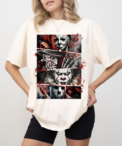 Spooky Halloween Gift Shirt, Halloween Scary Costume,…