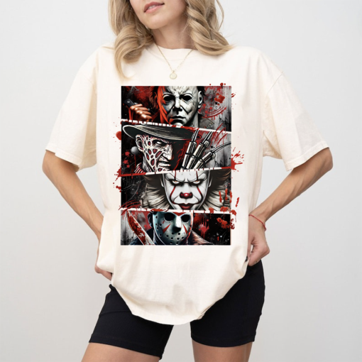 Spooky Halloween Gift Shirt, Halloween Scary Costume, Halloween Season Gift Shirt