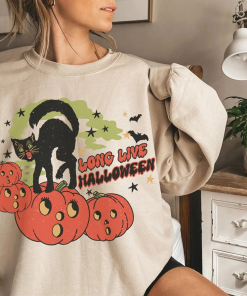 Long Live Halloween Sweatshirt, Spooky Season Sweatshirt,…