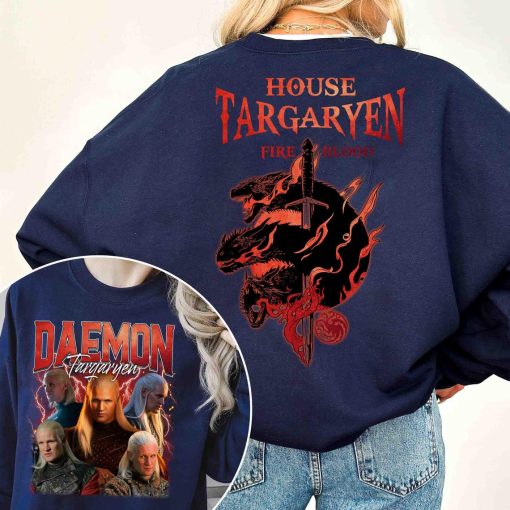 DAEMON TARGARYEN Shirt, TV Series Shirt, Daemon Targaryen Merch, House of the Dragon shirt, House Targaryen, Book Addict, Dragon Riding Gift