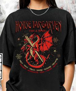 Blvckstyle Retro HOTD House Targaryen Dragon 90s…