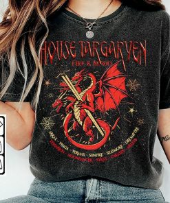 Blvckstyle Retro HOTD House Targaryen Dragon 90s…