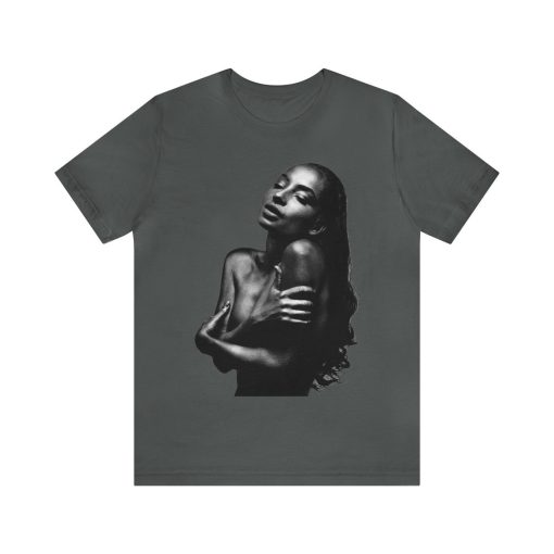 Sade Love Deluxe Fan Art Unisex T-Shirt | Exclusive Sade Album Cover Tee | Grayscale