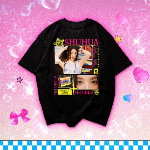 GI-DLE Shuhua Kpop T-Shirt, Shuhua Gidle World Tour 2024 Shirt, G-Idle Shuhua Vintage Retro Graphic Music Unisex Gift Fan Shirt