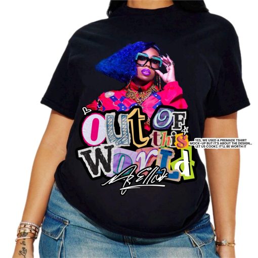 Missy Elliott, Missy Elliott Shirt, Missy Elliott TShirt, Out Of This World Tour TShirt, Missy Elliott Concert Shirt, Missy Elliott Tour Tee