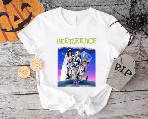 Beetlejuice 1988 Movie shirt, Vintage Horror Beetlejuice Shirt, Beetlejuice Halloween Shirt Comfort Colors, Beetlejuice Shirt