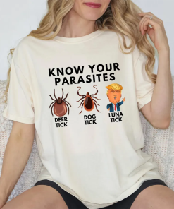 Comfort Colors Know Your Parasites Shirt, Anti…