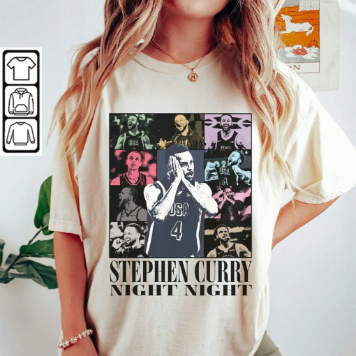 BlvckStyle Stephen Curry Shirt, Basketball American Night Night, Eras Tour Gift Basketball 90s Bootleg Unisex Shirt, Hoodie, Sweatshirt