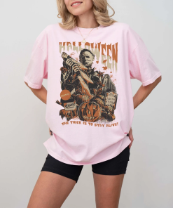 Vintage Michael Myers Halloween Shirt, Horror Movie…