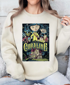 Halloween Coraline Shirt, Coraline Sweatshirt, Coraline Doll…