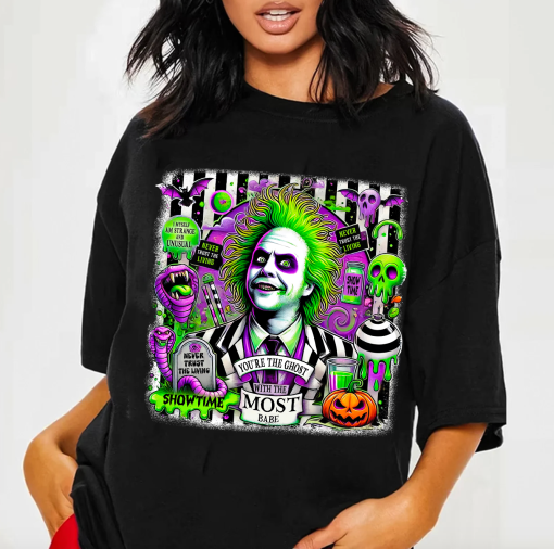 Beetlejuice 1988 Movie shirt, Vintage Horror Beetlejuice Shirt, Beetlejuice Halloween Shirt Comfort Colors, Beetlejuice Shirt