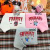 McQueen Sally Halloween Embroidered Sweatshirts, Nightmare Cartoon Shirt, Cars Sweater, Gift For Halloween Day, Couple Gift ESH689-690