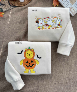 Winnie the Pooh very halloween – embroidery…