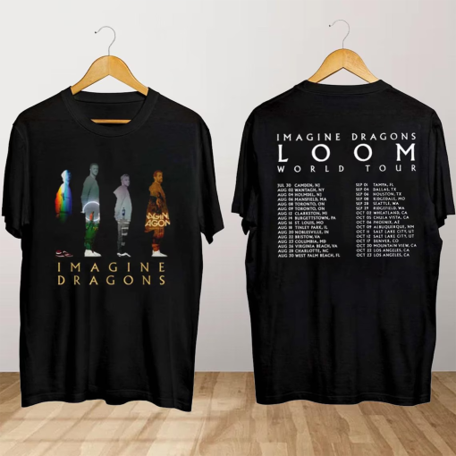 Loom Tour 2024 Imagine Dragons T-Shirt, Imagine Dragons T-Shirt, Imagine Dragons Fan Gift, Loom Tour 2024 Shirt, Imagine Dragons Merch