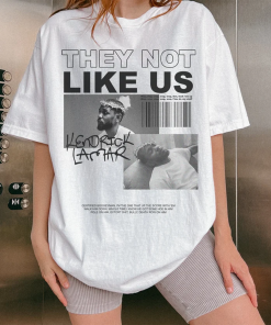 They Not Like Us Rapper Tee Vintage…