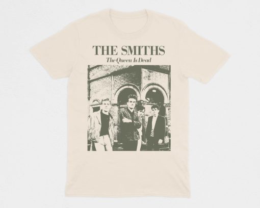 The Smiths Shirt The Queen is Dead T-shirt, Vintage Morrissey Natural Color Unisex Tshirt.