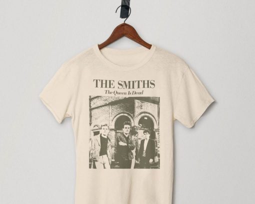 The Smiths Shirt The Queen is Dead T-shirt, Vintage Morrissey Natural Color Unisex Tshirt.