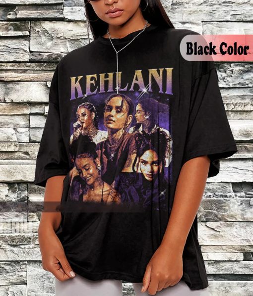 Kehlani Vintage Unisex Oversized Wash Shirt | Kehlani Shirt Gift For Him and Her | Kehlani 90s retro design graphic tee