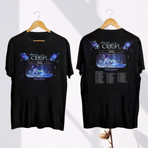 Kehlani Crash World Tour 2024 Shirt, Kehlani Fan Gift Shirt, Kehlani 2024 Concert Shirt, Kehlani Ashley Graphic Shirt, Kehlani Ashley Merch