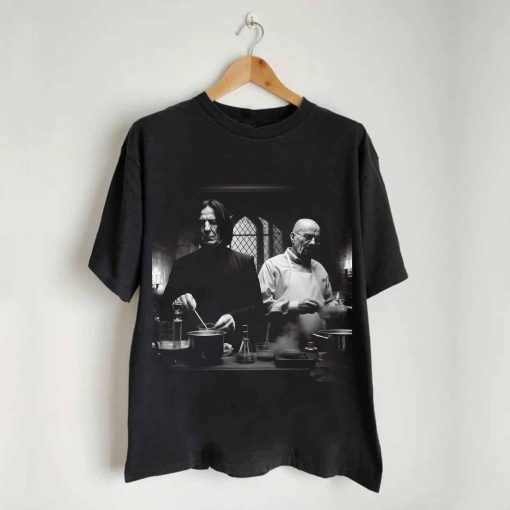 Severus Snape And Walter White In Drug Laboratory Cooking Shirt, Funny Meme Shirt, Movie Lovers Shirt, Vintage Style Shirt, Harry Potter