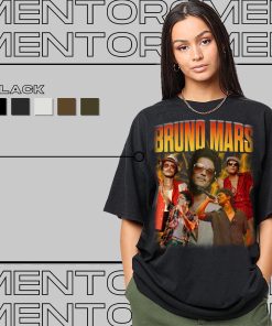 Bruno Mars T-Shirt, Vintage Bruno Mars Fan…